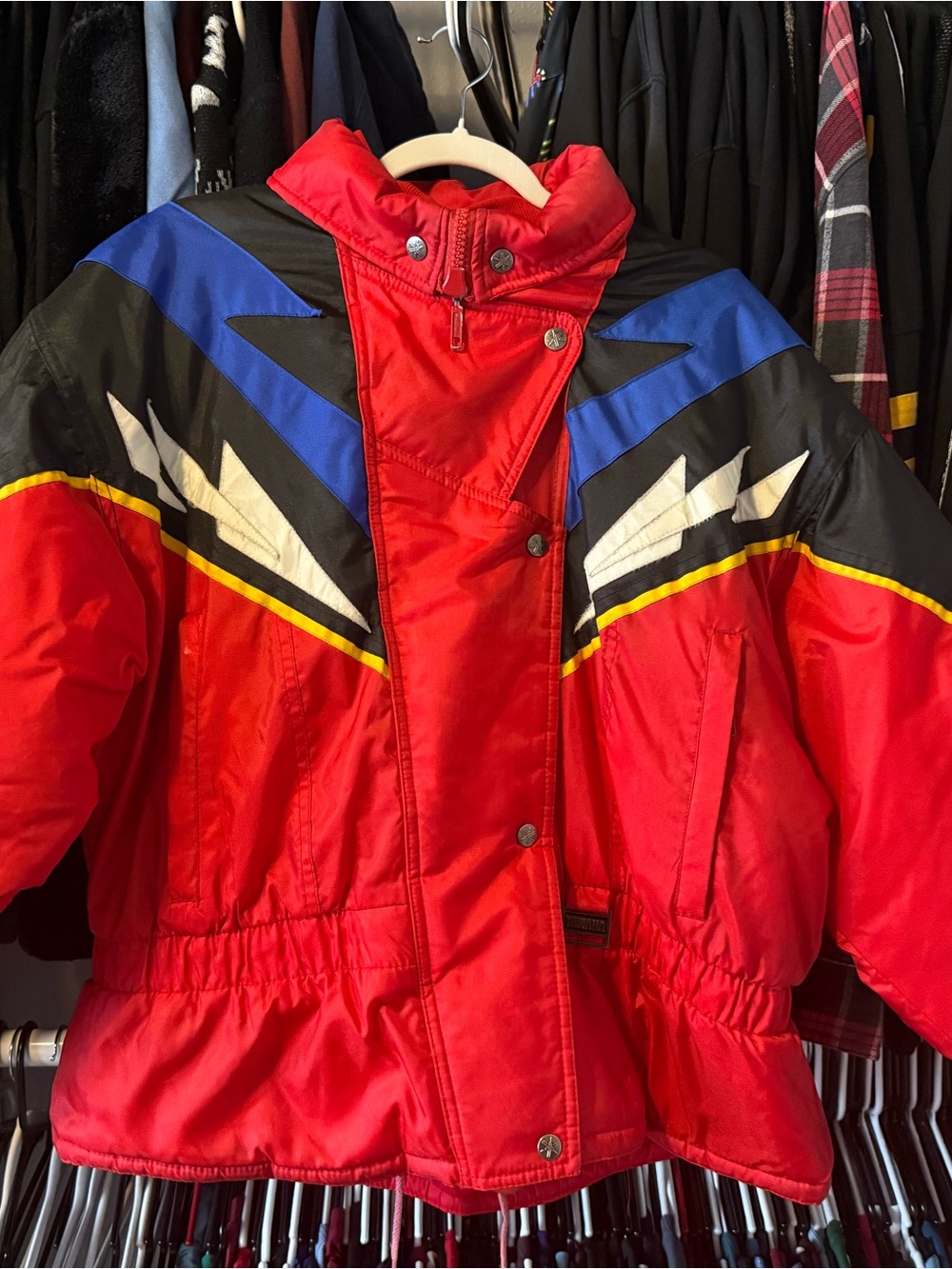 Vintage Yamaha Sportswear Women’s Large Retro Snowmobile/Ski Jacket Lg